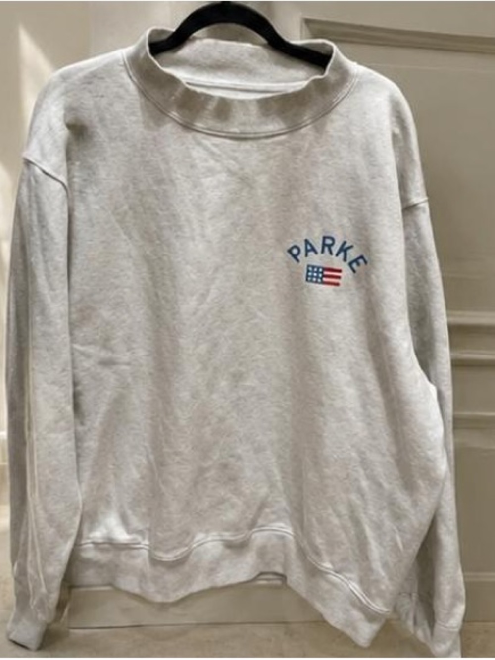 Parke Women's Cream Crewneck Sweatshirt